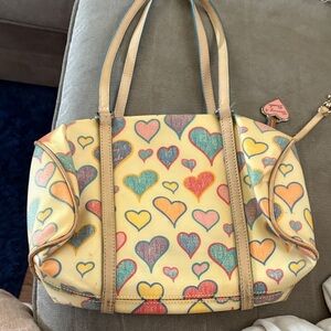 Dooney & Bourke Colorful Heart Tote